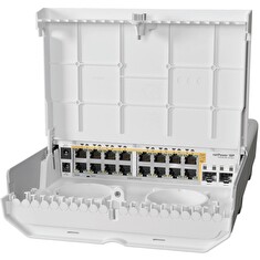 MikroTik CRS318-16P-2S+OUT - netPower 16P PoE