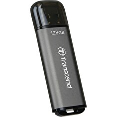 Transcend 128GB JetFlash 920, USB 3.0 (3.2 Gen 1) flash disk, LED indikace, 420MB/s R, 400MB/s W, vesmírně šedý