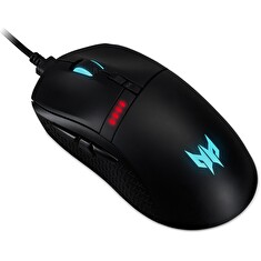 Acer PREDATOR CESTUS 350 herní myš, 2.4GHz Wireless/USB cable Dual mode ; 5 stupňů DPI až 16000; Pixart3; 5 profilů; 8 tlačítek