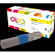 OWA Armor toner kompatibilní s OKI 46490605, 6000st, žlutá/yellow