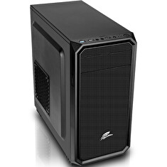 EVOLVEO Shaw 2/Mini ITX/Transpar./Černá