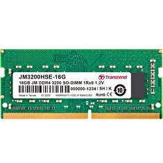 Transcend paměť 16GB (JetRam) SODIMM DDR4 3200 1Rx8 CL22