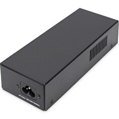 Digitus Injektor Gigabit Ethernet PoE ++, výkonové piny 802,3 bt: 4/5 (+), 7/8 (-) a 3/6 (+), 1/2 (-), 85 W