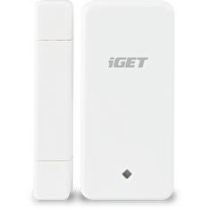 iGET SECURITY M3P4 - Bezdrátový magnetický senzor pro dveře/okna k alarmu M3/M4, detekce při otevření (oddálení magnetu)