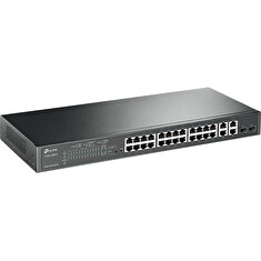 TP-Link SL2428P 24x10/100Mbps+4xGb smart switch,250W POE+ Omada SDN