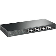 TP-Link TL-SL2428P 24x10/100Mbps+4xGb smart switch,250W POE+ Omada SDN