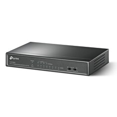 TP-link TL-SF1008LP 8x10/100 (4xPOE) 41W Desktop kovový CCTV Switch