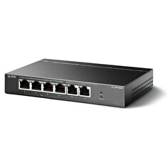 TP-link TL-SF1006P 6x10/100 (4xPOE+) 67W kovový CCTV switch