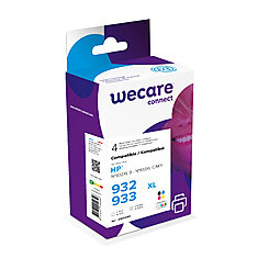 WECARE ARMOR ink sada kompatibilní s HP 932XL+933XL, C2P42AE, CMYK