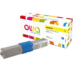 OWA Armor toner kompatibilní s OKI 46508709, 3000st, žlutá/yellow