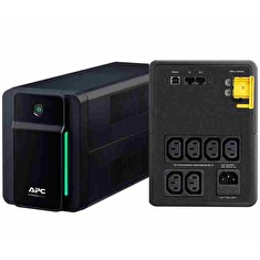 APC Back-UPS BXM 1200VA (650W), AVR, USB, IEC zásuvky