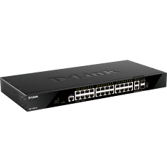 D-Link DGS-1520-28 24 ports GE + 2 10GE ports + 2 SFP+ Smart Managed Switch