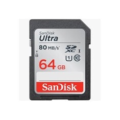 SanDisk SDXC karta 64GB Ultra (100MB/s Class 10 UHS-I)