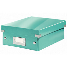 LEITZ Organizační box Click&Store, velikost S, ledově modrá