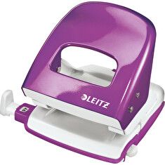LEITZ Stolní děrovačka NeXXt WOW 5008, purpurová, box