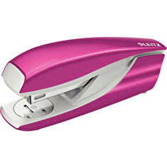 LEITZ Stolní sešívačka NeXXt WOW 5502, met. růžová, box