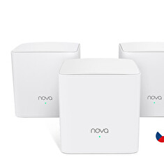 Tenda MW5c (3-pack) Nova - Wireless Mesh Gigabit Router 802.11ac/a/b/g/n,1200 Mb/s