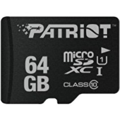 Patriot/micro SDHC/64GB/80MBps/UHS-I U1 / Class 10