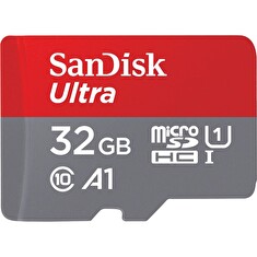 SanDisk Ultra microSDHC 32GB 120MB/s + adaptér