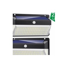 Viking venkovní solární LED světlo M228 s pohybovým senzorem, sada 2 ks
