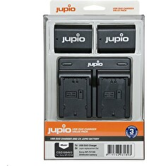 Set Jupio 2x baterie NP-FZ100 - 2040 mAh + nabíječka duální pro Sony