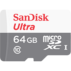 SanDisk Ultra microSDXC 64GB 100MB/s + adaptér