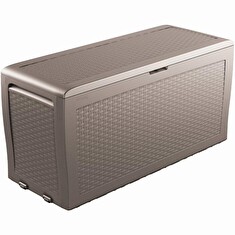 Zahradní box Keter Samoa Rattan Box 270L cappuccino