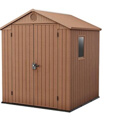 Zahradní domek Keter Darwin 6 x 6 hnědý, s podlahou