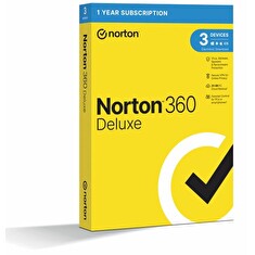 NORTON 360 DELUXE 25GB CZ 1uživatel pro 3 zařízení na 1rok_CZ box