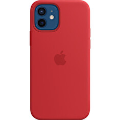 iPhone 12/12 Pro Silicone Case w MagSafe (P)RED/SK