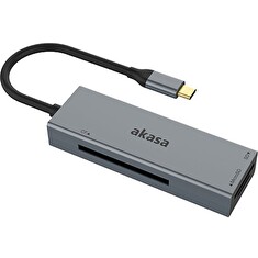 AKASA USB 3.2 Type-C čtečka karet