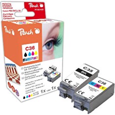 PEACH kompatibilní cartridge Canon PGI-35/CLI-36 MultiPack, 1x8.5ml, 1x11ml