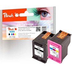 PEACH kompatibilní cartridge HP No 304 MultiPack, black, color, 2x4,5ml