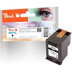 PEACH kompatibilní cartridge HP CC654AE No.901XL, Black, 20 ml