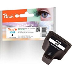 PEACH kompatibilní cartridge HP C8721EE No.363, Black, 17 ml