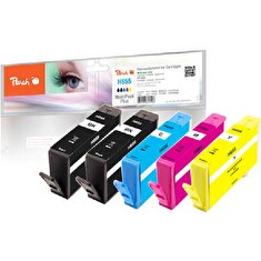 PEACH kompatibilní cartridge HP No 655 MultiPack Plus, InkLevel, 2x19, 3x12 ml.