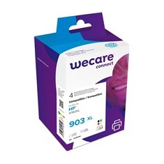 WECARE ARMOR cartridge pro HP Officejet Pro 6960, 6961, 6962, 6963, 6964 (3HZ51AE), černá/black+1C+1M+1Y/HC, 1x30/3x12ml