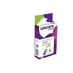 WECARE ARMOR páska pro DYMO S0720730, černá/žlutá, 9mm x 7m