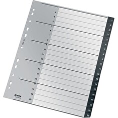 LEITZ Ekologické rejstříky RECYCLE 1-20 A4 PP