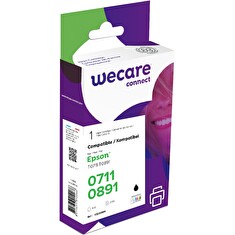 WECARE ARMOR ink kompatibilní s EPSON C13T07114012,černá/black pigm