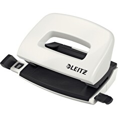 LEITZ Mini děrovačka NeXXt 5060, perleťová bílá