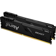 Kingston FURY Beast DDR4 32GB (Kit 2x16GB) 2666MHz 1Gx8 DIMM CL16 černá