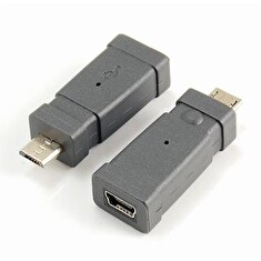 PremiumCord USB redukce Mini 5 PIN/female - Micro USB/male