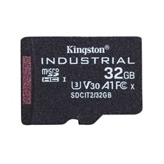 Kingston MicroSDHC karta 32GB Industrial C10 A1 pSLC Card Single Pack