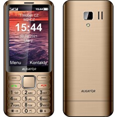 ALIGATOR D950 Dual sim zlatý