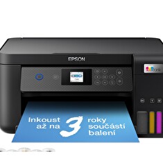 EPSON tiskárna ink EcoTank L4260, 3v1, A4, 1440x5760dpi, 33ppm, USB, Wi-Fi, 3 roky záruka po reg.