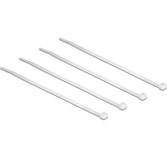 Delock Stahovací pásky transparentní D 100 x Š 2,5 mm 100 ks