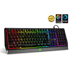 CONNECT IT BATTLE RGB herní klávesnice (CZ+SK verze), ČERNÁ