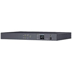 CyberPower Rack ATS PDU, Metered, 1U, 16A, vstup 2x IEC C20, výstup 8x C13, 2x IEC C19