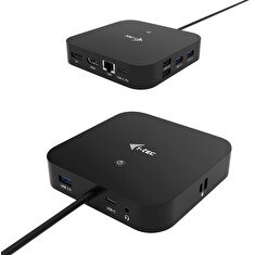 i-tec USB-C HDMI DP Docking Station with Power Delivery 100 W